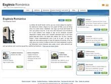 Tablet Screenshot of esglesiaromanica.cat